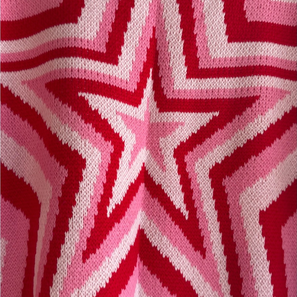 SHEIN Pink and Red Knit Sweater - Picture 5 of 13